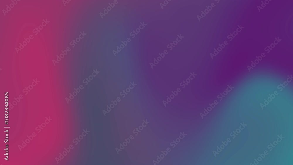 Poster abstract blend of vibrant colors featuring gradients of pink, purple, and teal creating a smooth gra