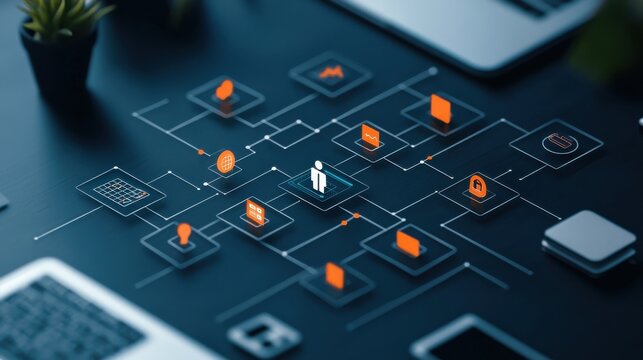 Optimizing digital hr analytics workflow diagram featuring recruitment process organizational structure visual representation corporate environment strategic perspective human resources analytics