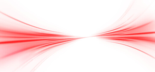 Png neon rays vector abstract background red. Futuristic technological style. Png Abstract background with speed lines. Vector illustration. Futuristic. The light lines of the road are red