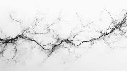 Obraz premium White Marble Texture with Veins. Generative AI