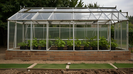Obraz premium greenhouse with plants