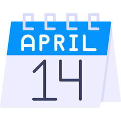 April 14 Icon