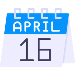 April 16 Icon