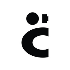 The simple design conveys a sense of photography and visual storytelling.