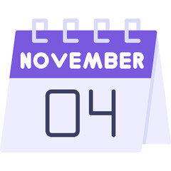 November 4 Icon