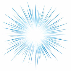 Fototapeta premium Ray Energy Symbol Vector Illustration on White Background