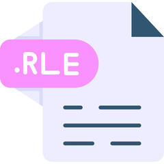 Fototapeta premium RLE Icon