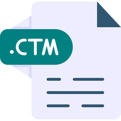 Fototapeta premium CTM Icon