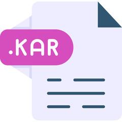 Fototapeta premium KAR Icon