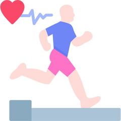 Cardiovascular Fitness Icon