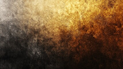 Obraz premium Golden and Black Abstract Textured Background