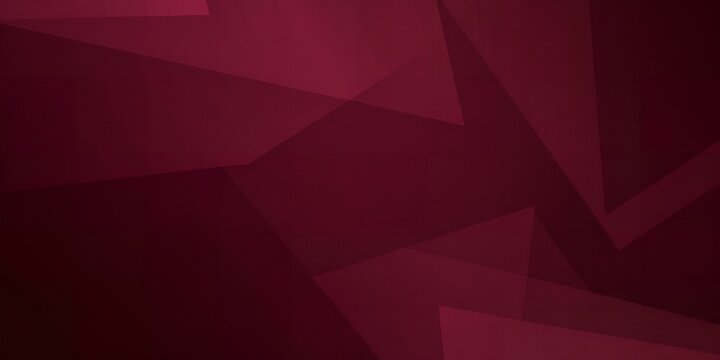 Abstract geometric background in shades of burgundy.