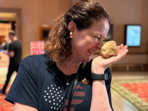 moments of personal joy with a Tribble encounter