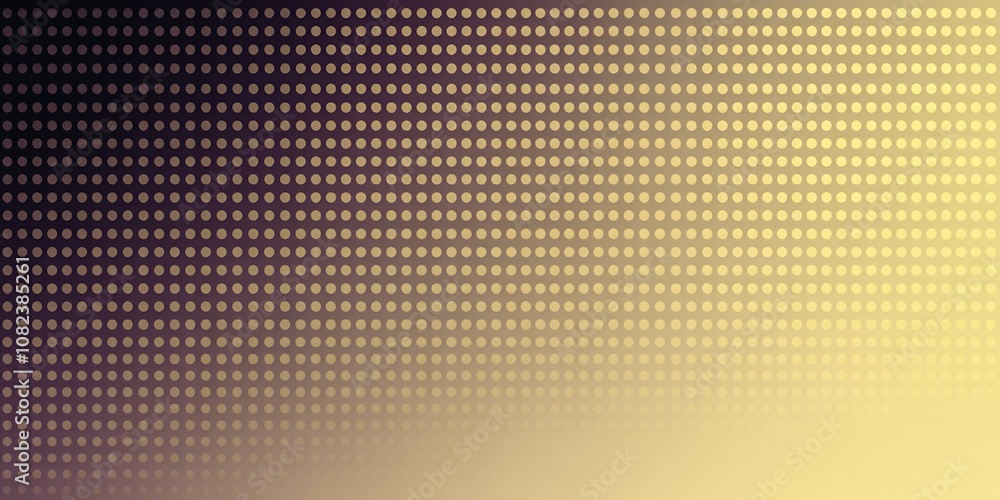 Poster abstract background with a gradient and polka dots.