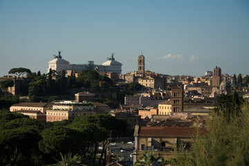Naklejka premium VISTA ROMA