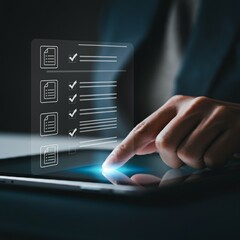 business, hand, computer, technology, finger, keyboard, laptop, work, touch, screen, button, choice, businessman, internet, digital, check, concept, communication