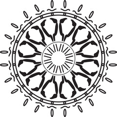 creative Mandala art 