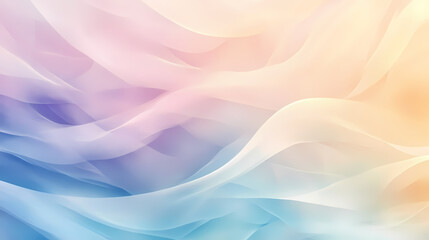 This illustration showcases soft pastel curved lines in harmonious colors, ideal for creating calming, serene designs and visual content that exudes tranquility and peace. Harmonious. Illustration