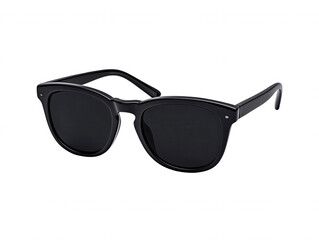 Black Classic Aviator Sunglasses Product Photography Close Up