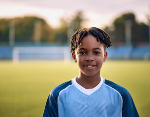 Chasing Dreams on the Football Field of Opportunity: A Story of Determination and Youthful Passion