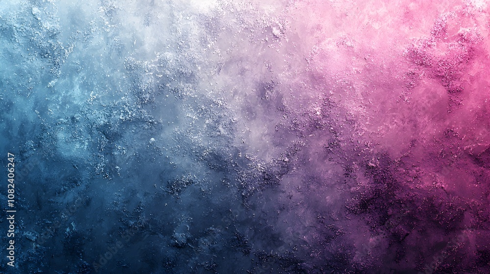 Poster elegant of a serene gradient background transitioning from pastel teal to light lavender with a soft