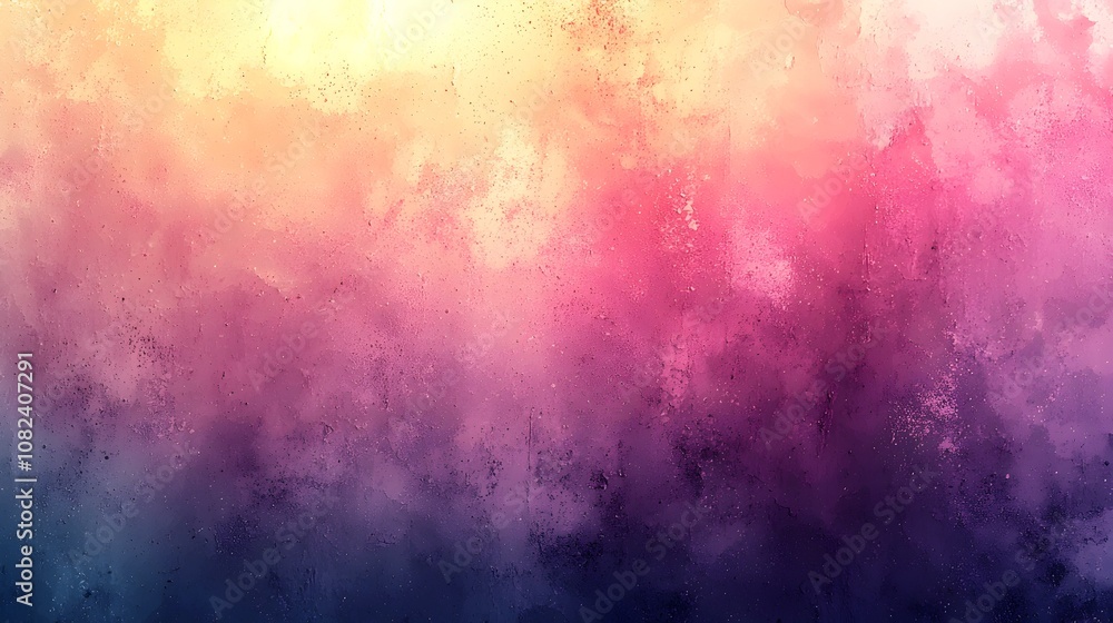 Poster serene pastel gradient backdrop with soft textured background transitioning from a calming lavender 