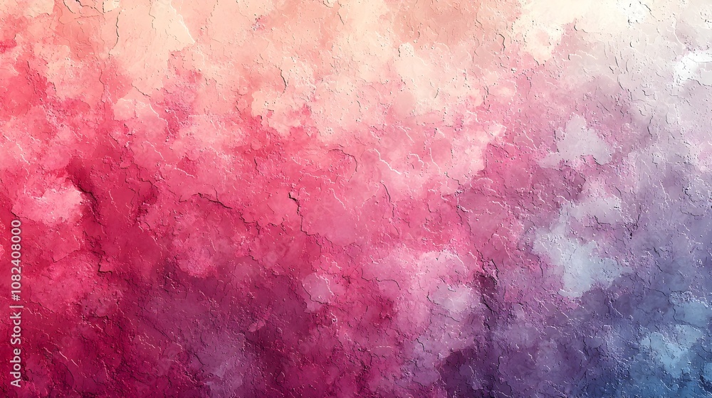 Poster stunning grainy gradient background with a soft blended noise texture in soothing pastel violet and 