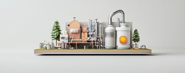 Exploring biomass energy systems renewable energy environment crosssection process detailed overview for optimal understanding
