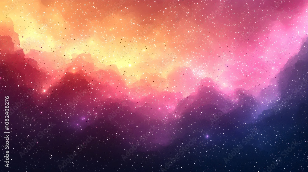 Poster a stunning background featuring a smooth gradient transition from a vibrant pastel lemon yellow to a