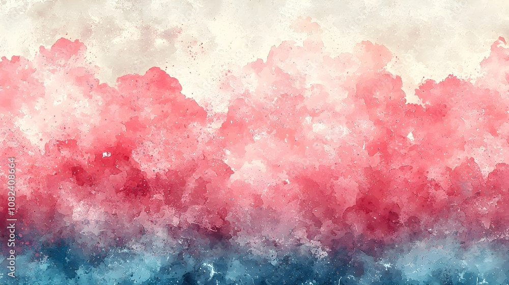 Poster elegant pastel gradient background design featuring a seamless blend of soft pink and mint hues with