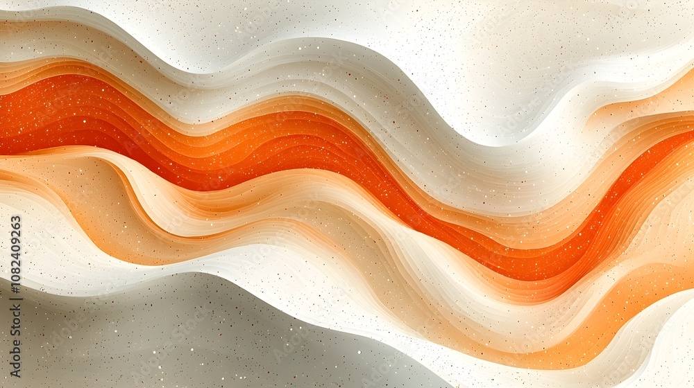 Poster a serene and sophisticated backdrop featuring a soft pastel gradient blending ivory and peach hues e