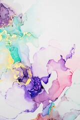 Original artwork photo of marble ink abstract art. High resolution photograph from exemplary original painting. Abstract painting was painted on HQ paper texture to create smooth marbling pattern.