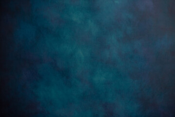 photo background for portrait blue color paint texture, wallpaper backdrop, studio