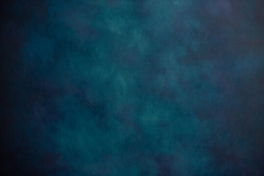 photo background for portrait blue color paint texture, wallpaper backdrop, studio