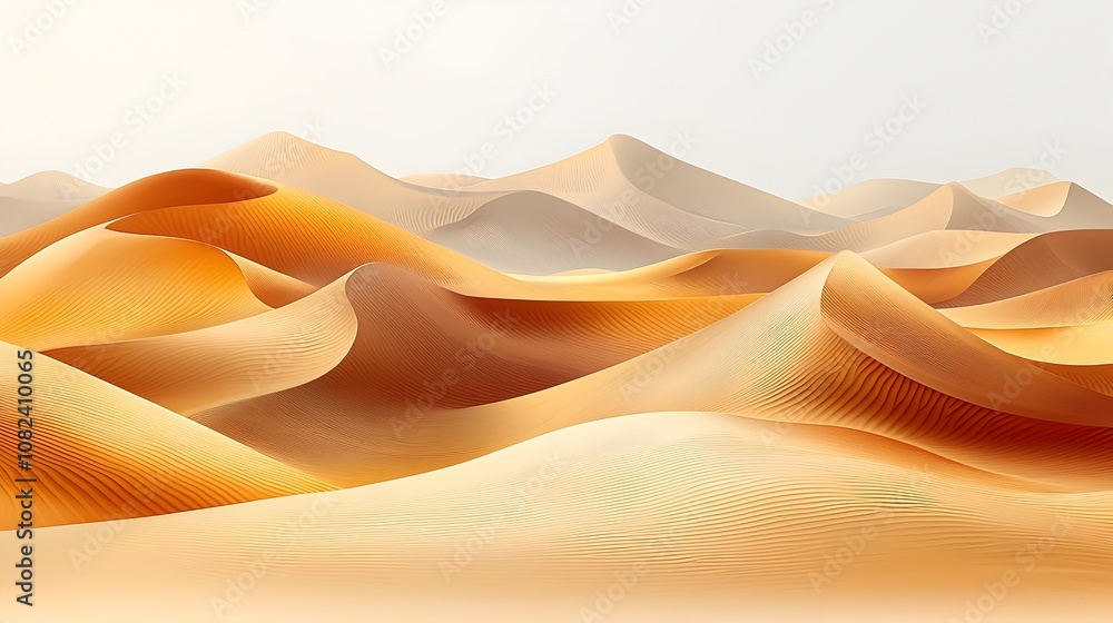 Poster soft calming pastel gradient background with subtle noise texture and blending for minimalist contem