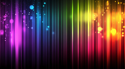 Abstract neon stripes background. Futurity. Illustration