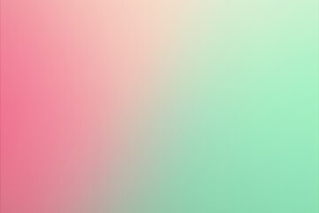Pastel gradient background in pink and green