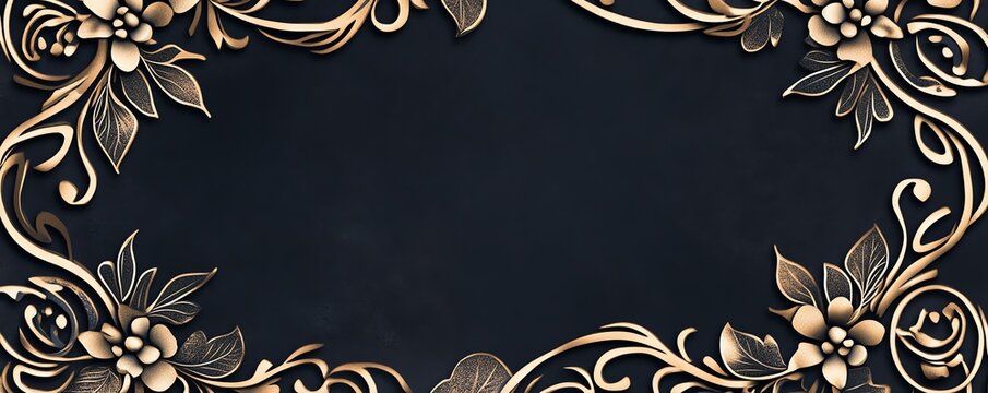 Sophisticated Borders for Wedding Invitations