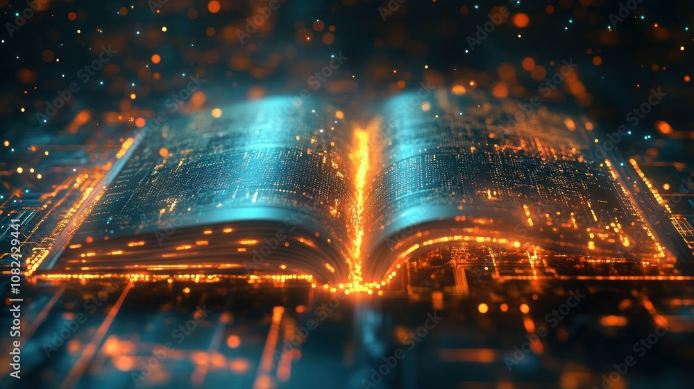 Poster digital transformation of knowledge in an open book