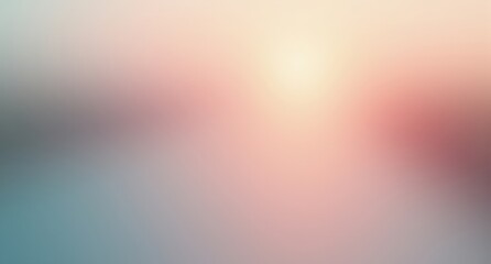 Obraz premium Blurred glass in pastel colors with depth of field, close-up view, and minimalist abstract appeal for a calming wallpaper background.