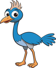 illustration of a vulture