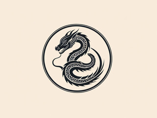 Fototapeta premium snake in the form
