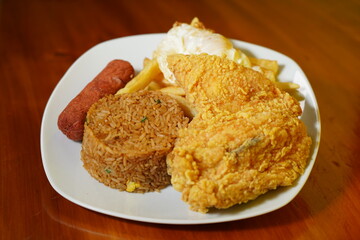 comida rapida , fritura 