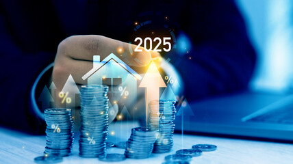 Tax benefits for buy real estate in 2025. Real estate market development 2025.Research strategy for...