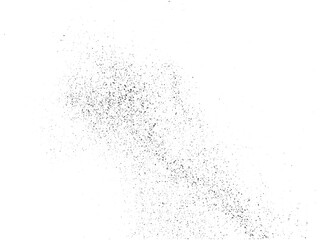 Vector black color ink splatter grunge texture abstract background