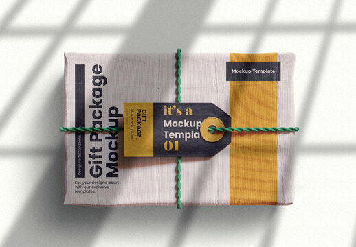 Gift Package Mockup