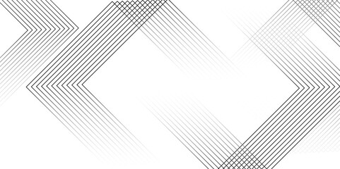 Abstract white and gray color geometric dynamic lines pattern transparent background design.