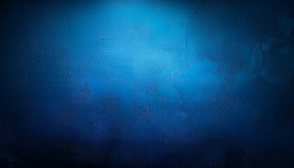 digital illustration blue background with dark colors in the bg