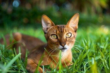 Obraz premium beautiful ginger cat
