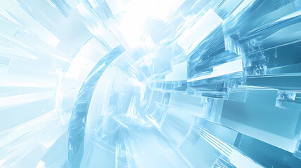 Sophisticated light blue tech background. Futurity. Illustration